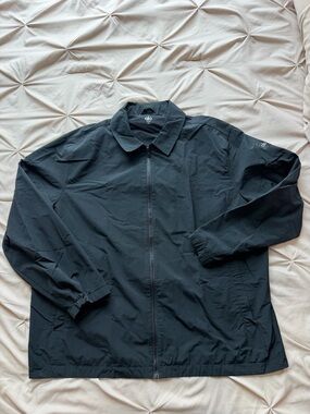 Alo Men’s Black Zip-Front Jacket